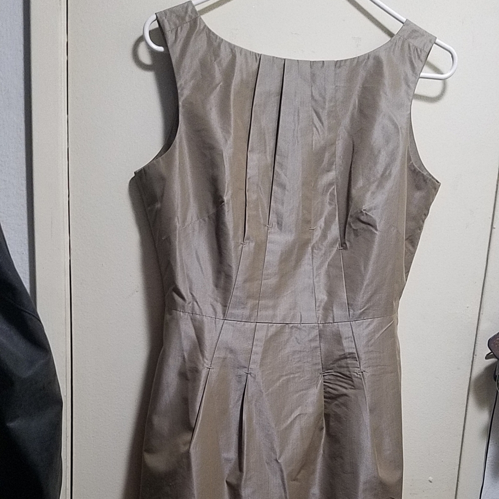 Reposting Banana Republic Gold Dress
